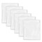 6 Pack Clear Plastic Cover for Painting, Furniture Sheeting for Dust, Construction, Floor Painters Drop Cloth Tarps (9 x 12 Ft)